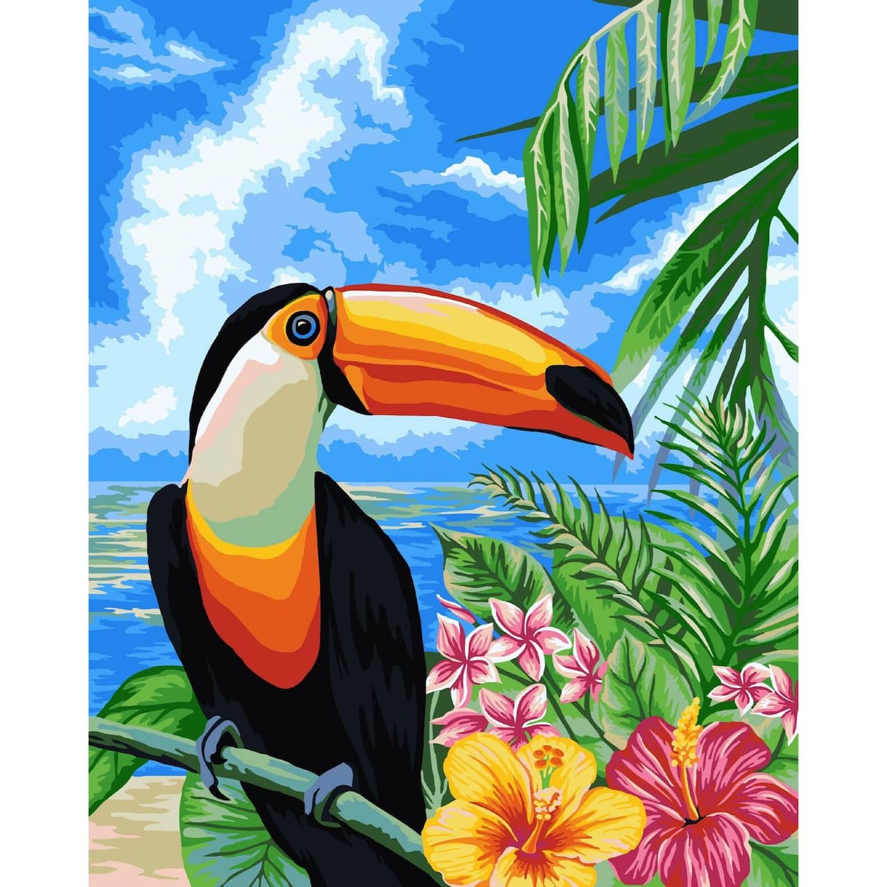 Kitty McCall Toucan Paint by Number Kit